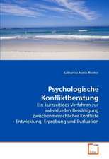 Psychologische Konfliktberatung