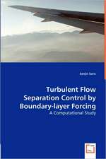 Turbulent Flow Separation Control by Boundary-layer Forcing