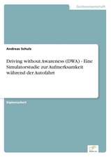 Driving Without Awareness (Dwa) - Eine Simulatorstudie Zur Aufmerksamkeit Wahrend Der Autofahrt: Frank McGuinness - Anne Devlin - Roddy Doyle - Vincent Woods