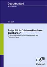 Preispolitik in Zulieferer-Abnehmer-Beziehungen