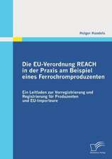 Die Eu-Verordnung Reach in Der Praxis Am Beispiel Eines Ferrochromproduzenten