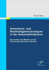 Innovations- Und Nachhaltigkeitsstrategien in Der Automobilindustrie: Der Einfluss Des Marktes Auf Die Entwicklung Alternativer Antriebe