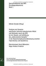 Probleme des Einsatzes spezifischer technisch-physikalischer Mittel und Methoden durch das MfS bei der Abwehr und Aufklärung des 