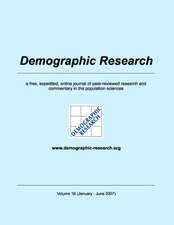 Demographic Research, Volume 16