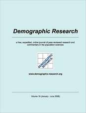 Demographic Research, Volume 18