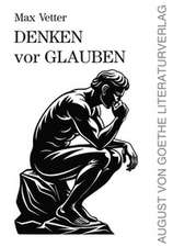 Denken vor Glauben