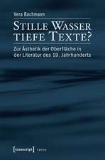 Stille Wasser - tiefe Texte?