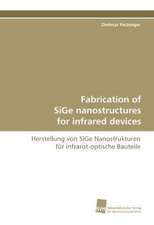 Fabrication of Sige Nanostructures for Infrared Devices: A Novel Histone Lysine Mono-Methyltransferase