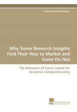 Why Some Research Insights Find Their Way to Market and Some Do Not