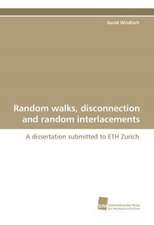 Random Walks, Disconnection and Random Interlacements: A Novel Histone Lysine Mono-Methyltransferase