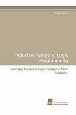 Inductive Temporal Logic Programming