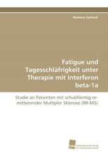 Fatigue und Tagesschläfrigkeit unter Therapie mit Interferon beta-1a