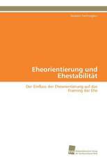 Eheorientierung Und Ehestabilitat