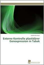 Externe Kontrolle Plastidarer Genexpression in Tabak: Verlaufsbeobachtung Nach Nierentransplantation