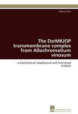 The Dsrmkjop Transmembrane Complex from Allochromatium Vinosum: Verlaufsbeobachtung Nach Nierentransplantation