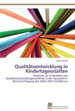 Qualitatsentwicklung in Kindertagesstatten: An Alternative Succession Route for Family Firms