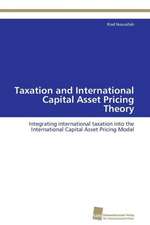 Taxation and International Capital Asset Pricing Theory