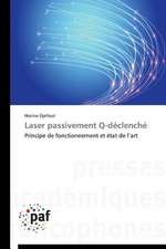 Laser passivement Q-déclenché