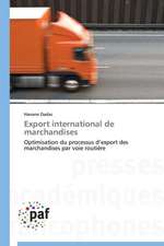 Export international de marchandises