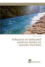 Influence of iodinated contrast media on vascular function