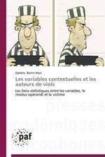 Les variables contextuelles et les auteurs de viols