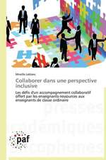 Collaborer dans une perspective inclusive