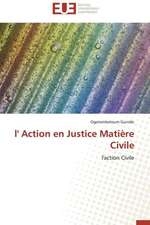 L' Action En Justice Matiere Civile: Cas Du Riz de Kovie Au Togo