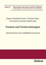 Normen und Normverletzungen. Aktuelle Diskurse der Fachdidak