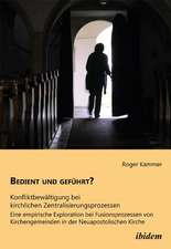 Kammer, R: Bedient und geführt? Konfliktbewältigung bei kirc