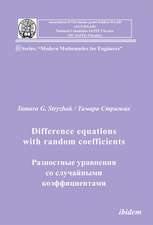 Difference equations with random coefficients