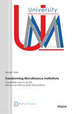 Transforming Microfinance Institutions: A possible way to go for Moroccan Microcredit Associations