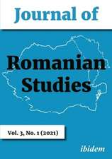 Journal of Romanian Studies – Volume 3, No. 1 (2021)