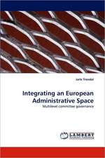 Integrating an European Administrative Space