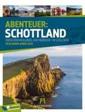 Schottland - Zwischen Highlands und Hebriden - Wochenplaner Kalender 2025