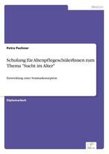 Schulung für AltenpflegeschülerInnen zum Thema "Sucht im Alter"