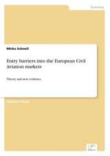 Entry barriers into the European Civil Aviation markets