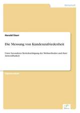 Die Messung von Kundenzufriedenheit