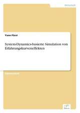 System-Dynamics-basierte Simulation von Erfahrungskurveneffekten