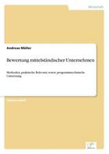 Bewertung mittelständischer Unternehmen