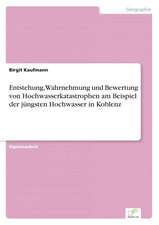 Entstehung, Wahrnehmung und Bewertung von Hochwasserkatastrophen am Beispiel der jüngsten Hochwasser in Koblenz