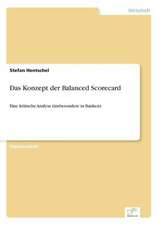 Das Konzept der Balanced Scorecard