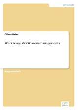 Werkzeuge des Wissensmanagements