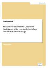 Analyse der Business-to-Consumer Bedingungen für einen erfolgreichen Betrieb von Online-Shops