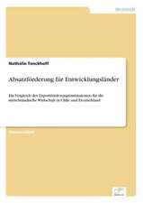 Absatzförderung für Entwicklungsländer