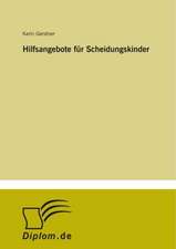 Hilfsangebote für Scheidungskinder