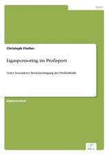 Ligasponsoring im Profisport