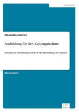 Ausbildung für den Kulturgutschutz