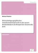 Wirtschaftsgeographischer Transformationsprozess in Den Neuen Bundeslandern Am Beispiel Der Zeisswerke Jena: Messung Des E-Business-Erfolges