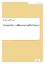 Finanzanalyse Von Pensionsverpflichtungen