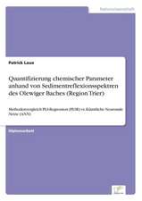 Quantifizierung Chemischer Parameter Anhand Von Sedimentreflexionsspektren Des Olewiger Baches (Region Trier): Legal & Economical Aspects